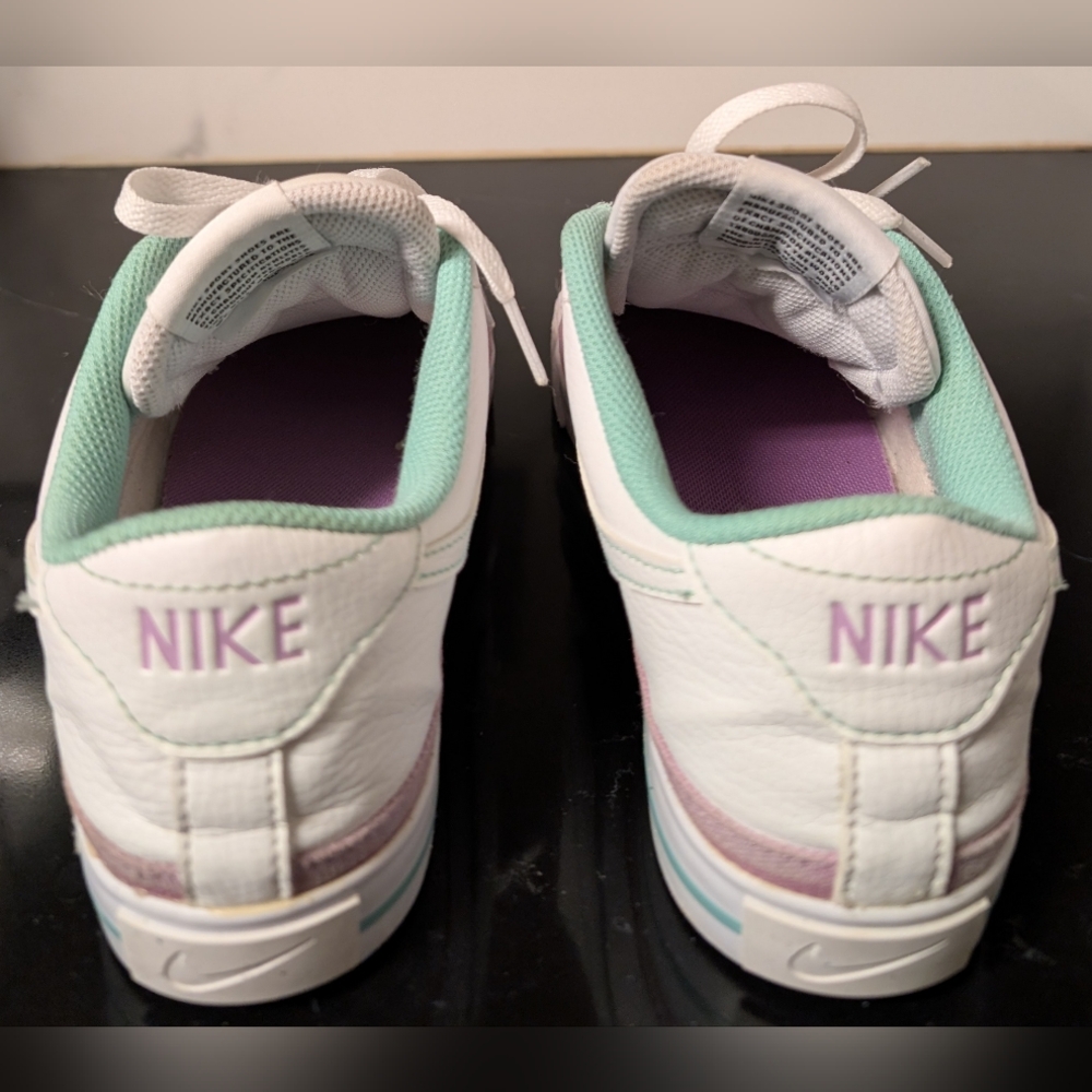 Nike Wmns Court Legacy Next Nature 'White Rush Fuchsia’ Sneakers Size 8 Used Exc - Picture 9 of 12